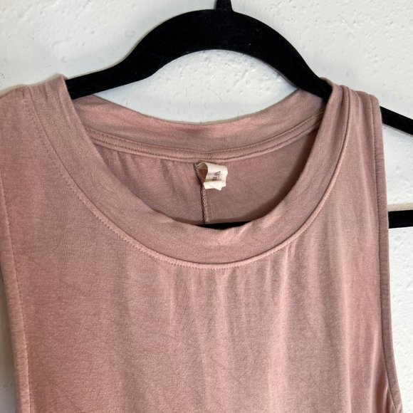 Wishlist Pink Tie-Back Tunic Tank - Picture 3 of 6